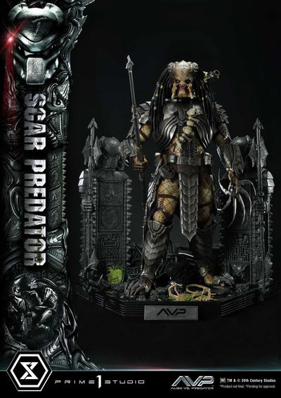Scar Predator (Deluxe Bonus Version) - LIMITED EDITION: TBD (Deluxe Bonus Version) – Prime 1 Studio – ActionFigure Brasil — ambientada