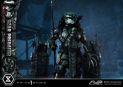 Scar Predator (Deluxe Bonus Version) - LIMITED EDITION: TBD (Deluxe Bonus Version) – Prime 1 Studio – ActionFigure Brasil — close