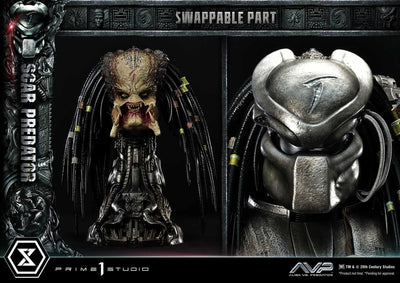 Scar Predator (Deluxe Bonus Version) - LIMITED EDITION: TBD (Deluxe Bonus Version) – Prime 1 Studio – ActionFigure Brasil — ângulo diferente