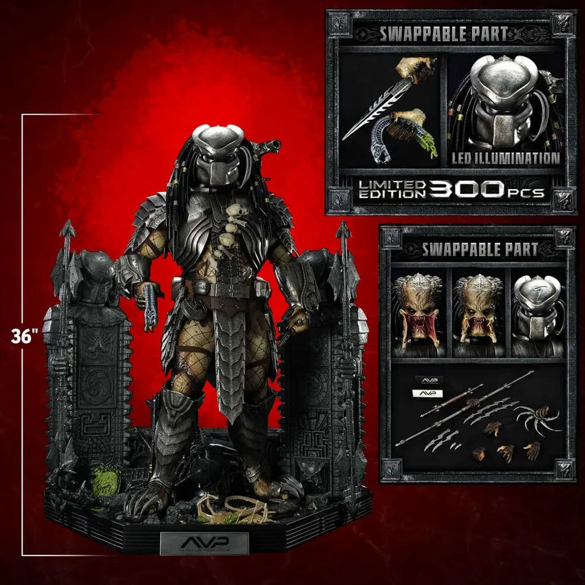 Scar Predator (Deluxe Bonus Version) - LIMITED EDITION: TBD (Deluxe Bonus Version) – Prime 1 Studio – ActionFigure Brasil