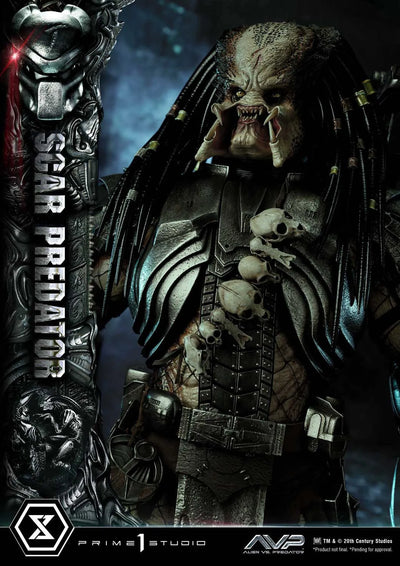 Scar Predator (Deluxe Bonus Version) - LIMITED EDITION: TBD (Deluxe Bonus Version) – Prime 1 Studio – ActionFigure Brasil — ambientada