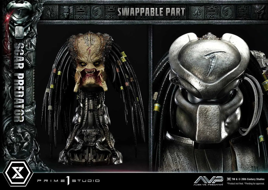 Scar Predator (Regular Version) Ailen vs.Predator – Prime1Studio – ActionFigure Brasil