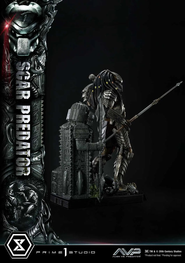 Scar Predator (Regular Version) Ailen vs.Predator – Prime1Studio – ActionFigure Brasil