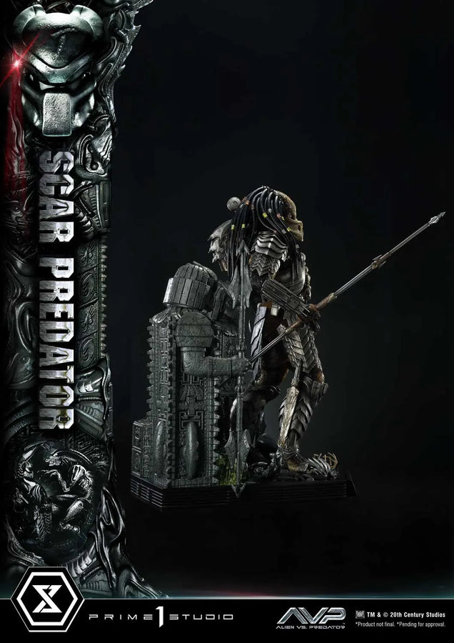 Scar Predator (Regular Version) Ailen vs.Predator – Prime1Studio – ActionFigure Brasil