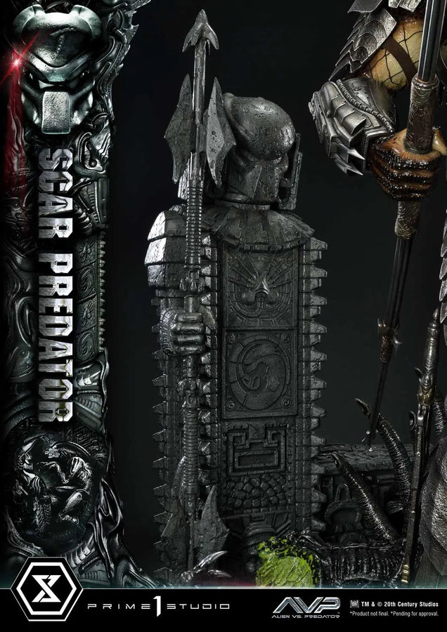 Scar Predator (Regular Version) Ailen vs.Predator – Prime1Studio – ActionFigure Brasil