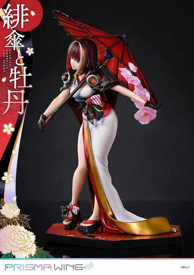 Scarlet Umbrella and Peony (Bonus Version) fuzichoco original Illustration – Prime1Studio – ActionFigure Brasil