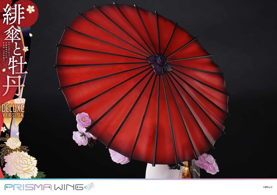 Scarlet Umbrella and Peony (Deluxe Bonus Version) fuzichoco original Illustration – Prime1Studio – ActionFigure Brasil