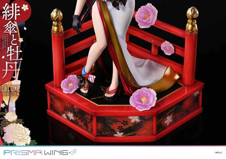 Scarlet Umbrella and Peony (Deluxe Bonus Version) fuzichoco original Illustration – Prime1Studio – ActionFigure Brasil