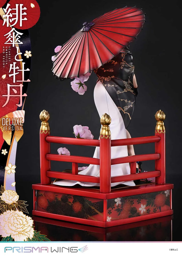 Scarlet Umbrella and Peony (Deluxe Bonus Version) fuzichoco original Illustration – Prime1Studio – ActionFigure Brasil