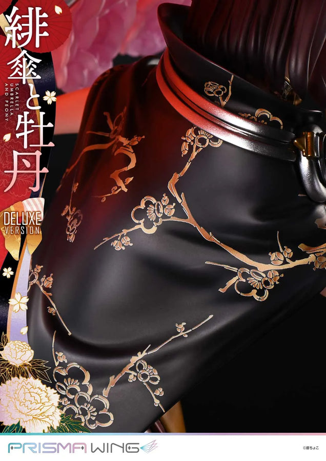 Scarlet Umbrella and Peony (Deluxe Bonus Version) fuzichoco original Illustration – Prime1Studio – ActionFigure Brasil