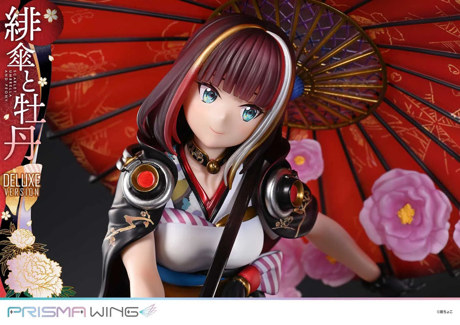 Scarlet Umbrella and Peony (Deluxe Bonus Version) fuzichoco original Illustration – Prime1Studio – ActionFigure Brasil
