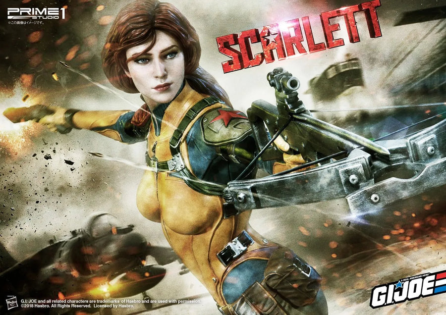 Scarlett (Exclusive Version) G.I. Joe – Prime1Studio – ActionFigure Brasil