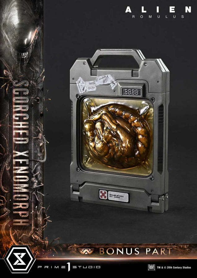 Scorched Xenomorph (Deluxe Bonus Version) Alien: Romulus – Prime1Studio – ActionFigure Brasil