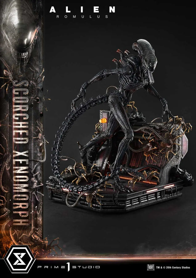 Scorched Xenomorph (Deluxe Bonus Version) Alien: Romulus – Prime1Studio – ActionFigure Brasil