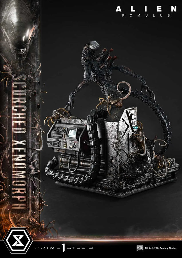 Scorched Xenomorph (Deluxe Bonus Version) Alien: Romulus – Prime1Studio – ActionFigure Brasil