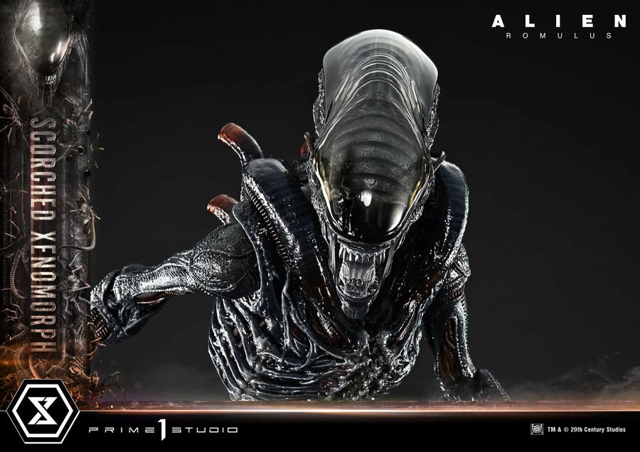Scorched Xenomorph (Deluxe Bonus Version) Alien: Romulus – Prime1Studio – ActionFigure Brasil