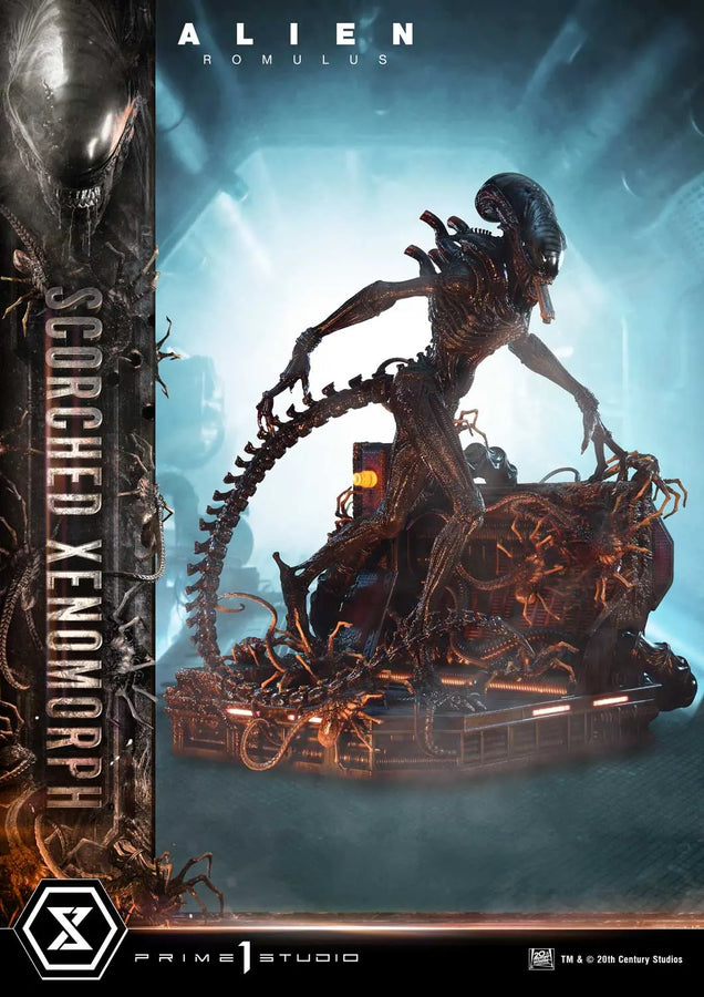 Scorched Xenomorph (Regular Version) Alien: Romulus – Prime1Studio – ActionFigure Brasil