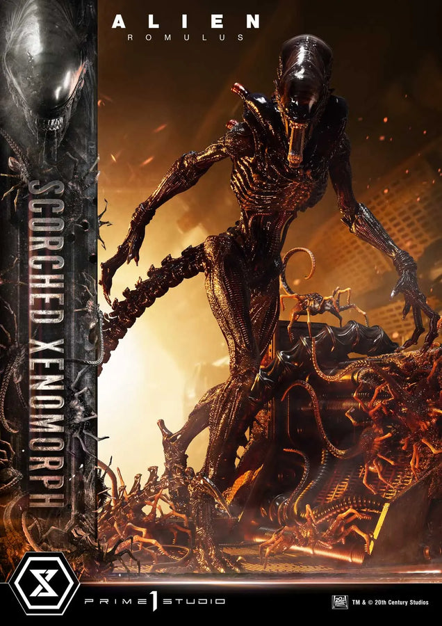 Scorched Xenomorph (Regular Version) Alien: Romulus – Prime1Studio – ActionFigure Brasil