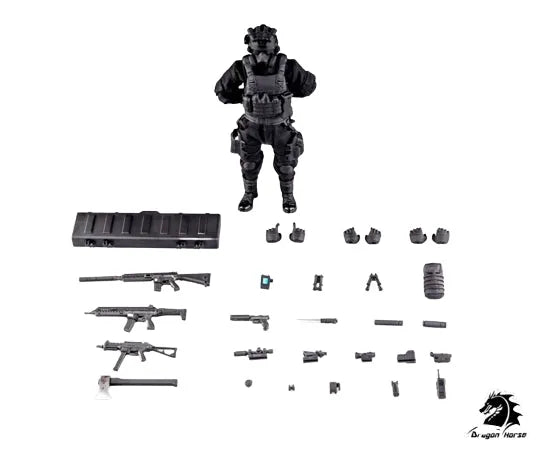 SCP - Mobile Task Force Alpha-1 - 1/12 (Dragon Horse)ㅤ – Dragon Horse – ActionFigureBrasil