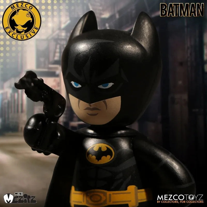 SDCC2017 Comic-Con Limited 2 Inch Mezitz Mini - Batman 1989 Tim Burton: Batmanㅤ – Mezco – ActionFigureBrasil