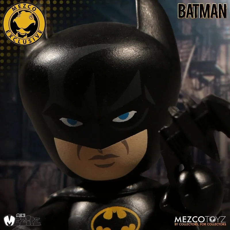 SDCC2017 Comic-Con Limited 2 Inch Mezitz Mini - Batman 1989 Tim Burton: Batmanㅤ – Mezco – ActionFigureBrasil