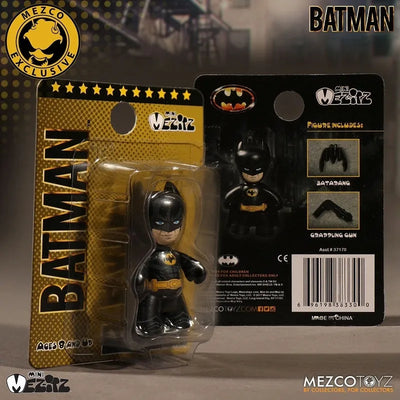 SDCC2017 Comic-Con Limited 2 Inch Mezitz Mini - Batman 1989 Tim Burton: Batmanㅤ – Mezco – ActionFigureBrasil — embalagem