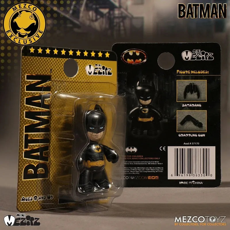 SDCC2017 Comic-Con Limited 2 Inch Mezitz Mini - Batman 1989 Tim Burton: Batmanㅤ – Mezco – ActionFigureBrasil