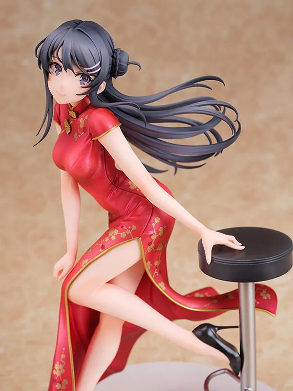 Seishun Buta Yarou wa Bunny Girl Senpai no Yume wo Minai - Sakurajima Mai - 1/7 - Chinese Dress Ver. (Wing)ㅤ – Wing – ActionFigureBrasil