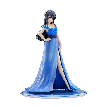 Seishun Buta Yarou wa Bunny Girl Senpai no Yume wo Minai - Sakurajima Mai - 1/7 - Color Dress ver. (Aniplex, Wing) [Shop Exclusive]ㅤ – Aniplex – ActionFigureBrasil