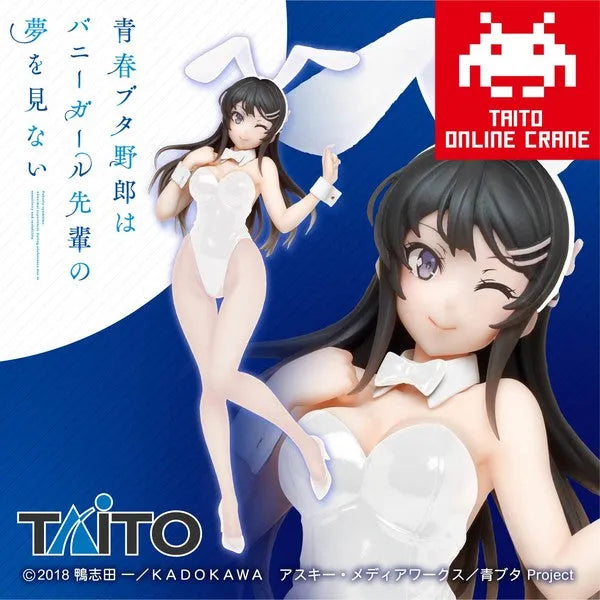 Seishun Buta Yarou wa Bunny Girl Senpai no Yume wo Minai - Sakurajima Mai - Coreful Figure - Bunny ver., Taito Online Crane Limited (Taito)ㅤ – Taito – ActionFigureBrasil