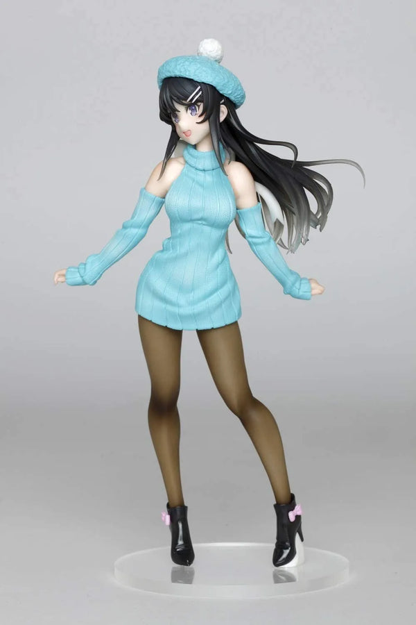 Seishun Buta Yarou wa Bunny Girl Senpai no Yume wo Minai - Sakurajima Mai - Coreful Figure - Knit Dress ver. (Taito)ㅤ – Taito – ActionFigureBrasil