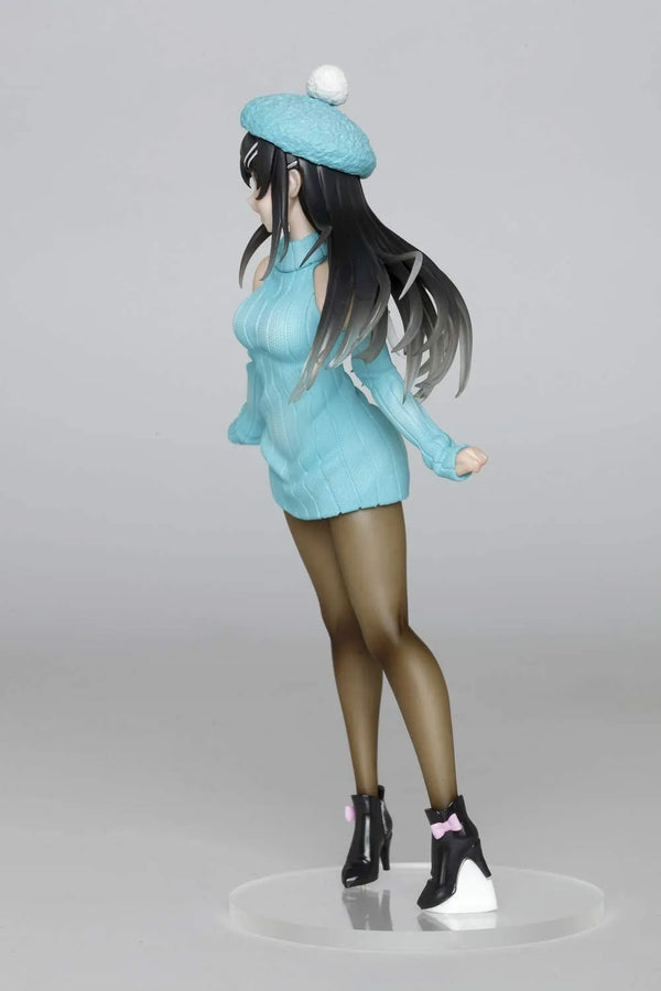 Seishun Buta Yarou wa Bunny Girl Senpai no Yume wo Minai - Sakurajima Mai - Coreful Figure - Knit Dress ver. (Taito)ㅤ – Taito – ActionFigureBrasil