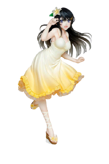 Seishun Buta Yarou wa Bunny Girl Senpai no Yume wo Minai - Sakurajima Mai - Coreful Figure - Summer Dress Ver. (Taito)ㅤ – Taito – ActionFigureBrasil