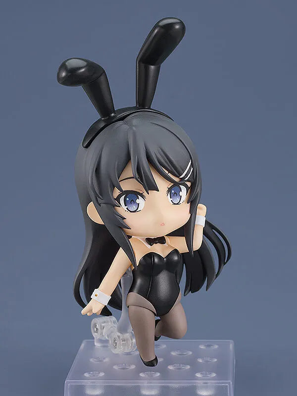 Seishun Buta Yarou wa Bunny Girl Senpai no Yume wo Minai - Sakurajima Mai - Nendoroid #2417 - Bunny Girl Ver. (Good Smile Company)ㅤ – Good Smile Company – ActionFigureBrasil