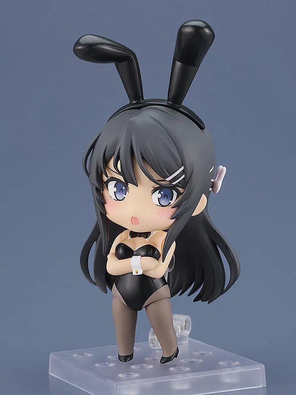 Seishun Buta Yarou wa Bunny Girl Senpai no Yume wo Minai - Sakurajima Mai - Nendoroid #2417 - Bunny Girl Ver. (Good Smile Company)ㅤ – Good Smile Company – ActionFigureBrasil