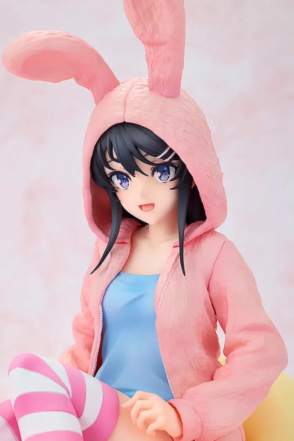 Seishun Buta Yarou wa Randoseru Girl no Yume o Minai - Sakurajima Mai - KDcolle - 1/7 - Hoodie☆Look Rabbit Ears ver., Popular Edition (Kadokawa)ㅤ – Kadokawa – ActionFigureBrasil