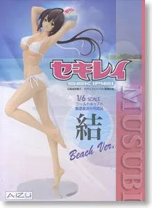 Sekirei - Musubi - 1/6 - Swimsuit ver. Pearl White Beach ver. (Aizu Project)ㅤ – Aizu Project – ActionFigureBrasil — ângulo diferente