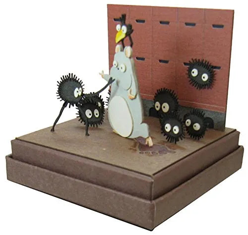 Sen to Chihiro no Kamikakushi - Bou - Makkuro-Kurosuke - Yu-bird - Miniatuart Kit Studio Ghibli Mini MP07-60 (Sankei)ㅤ – Sankei – ActionFigureBrasil