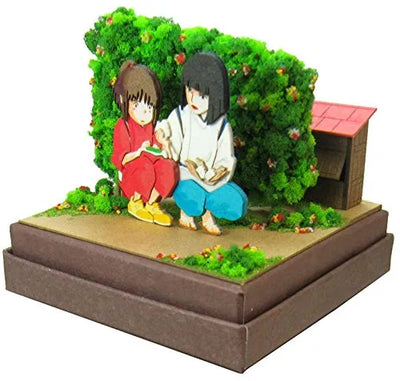 Sen to Chihiro no Kamikakushi - Haku - Ogino Chihiro - Miniatuart Kit Studio Ghibli Mini MP07-58 (Sankei)ㅤ – Sankei – ActionFigureBrasil — com base expositora