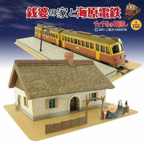 Sen to Chihiro no Kamikakushi - Model Train - Zeniba's House & Ocean Railway - 1/150 (Sankei)ㅤ – Sankei – ActionFigureBrasil