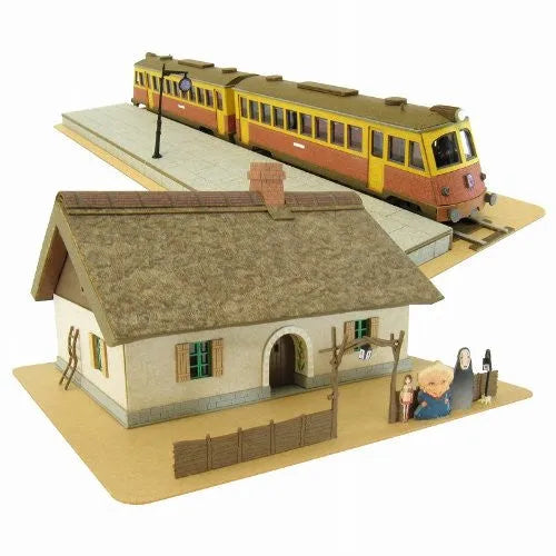 Sen to Chihiro no Kamikakushi - Model Train - Zeniba's House & Ocean Railway - 1/150 (Sankei)ㅤ – Sankei – ActionFigureBrasil