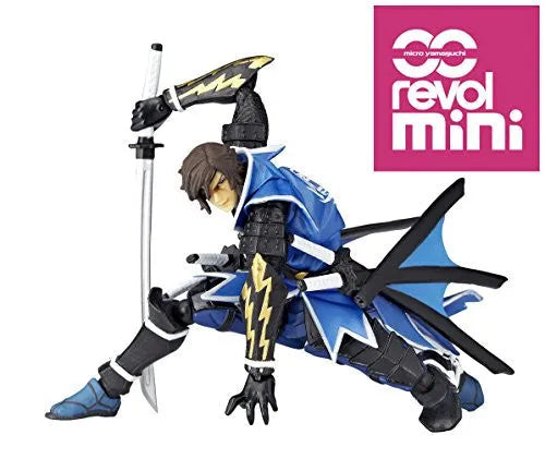 Sengoku Basara - Date Masamune - Revolmini rm-004 - Revoltech (Kaiyodo)ㅤ – Kaiyodo – ActionFigureBrasil