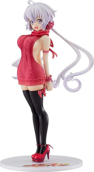 Senki Zesshou Symphogear AXZ - Yukine Chris - 1/7 - Lovely Sweater Style, [AQ] (Good Smile Company)ㅤ – Good Smile Company – ActionFigureBrasil — com base expositora