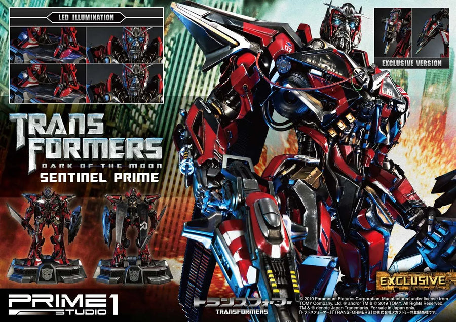 Sentinel Prime (Exclusive Version) Transformers: Dark of the Moon (Film) – Prime1Studio – ActionFigure Brasil