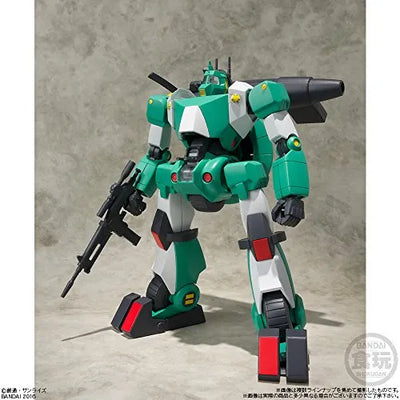 Sentou Mecha Xabungle - Leg Type - Super Mini-Pla - Moss Green Color (Bandai)ㅤ – Bandai – ActionFigureBrasil — ângulo diferente