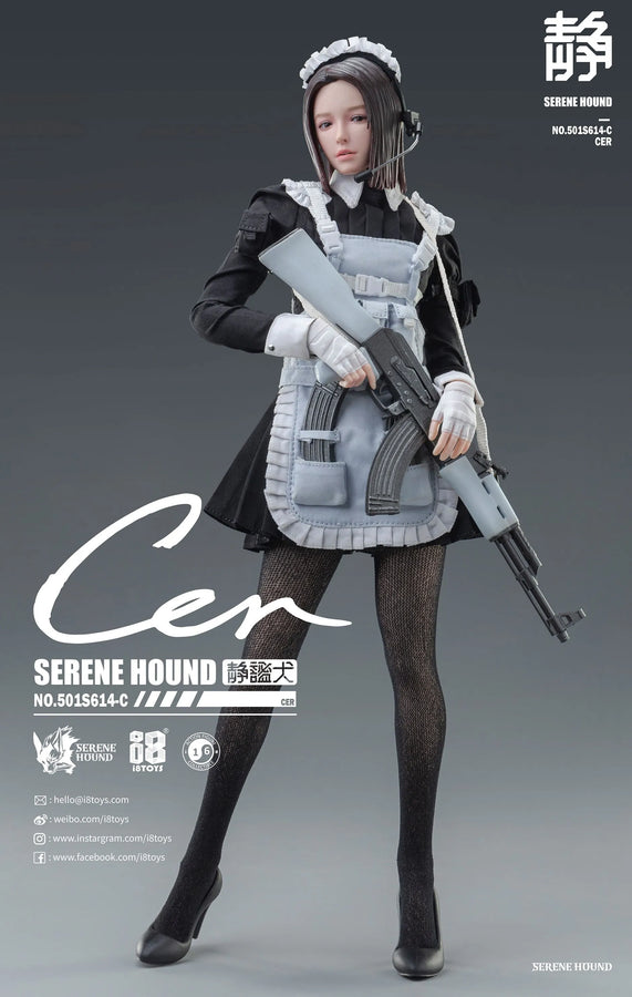 Serene Hound - 501S614-C - Cerberus Maid Squad - Cer - 1/6 (i8TOYS)ㅤ – i8TOYS – ActionFigureBrasil