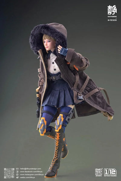 SERENE HOUND Series - i8-72C323D - Catherine - 1/12 - Deluxe Version (i8TOYS)ㅤ – i8TOYS – ActionFigureBrasil — detalhe do produto