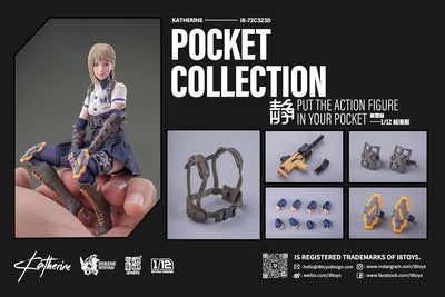 SERENE HOUND Series - i8-72C323D - Catherine - 1/12 - Standard Version (i8TOYS)ㅤ – i8TOYS – ActionFigureBrasil — detalhe do produto