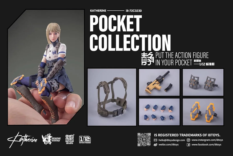 SERENE HOUND Series - i8-72C323D - Catherine - 1/12 - Standard Version (i8TOYS)ㅤ – i8TOYS – ActionFigureBrasil