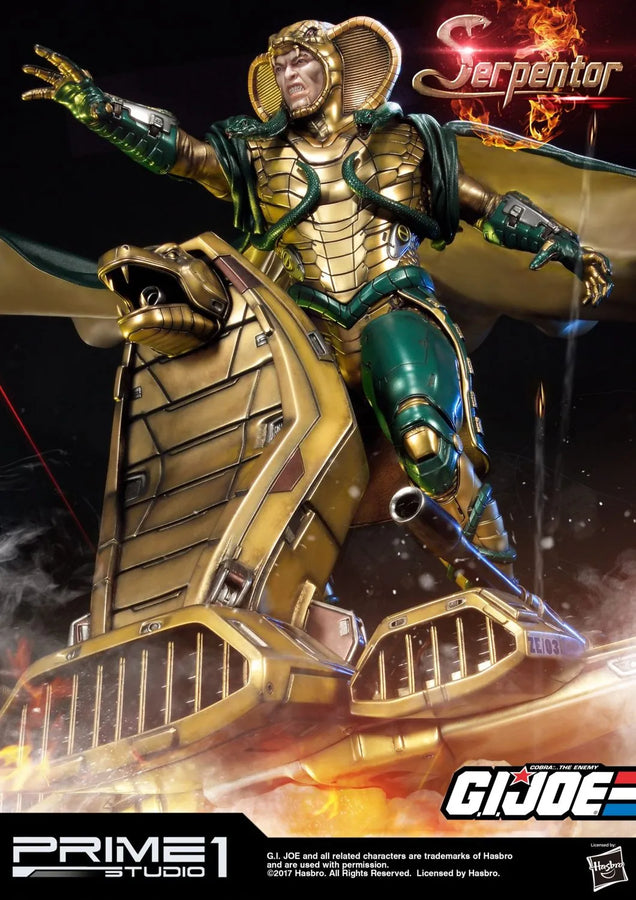 Serpentor (Exclusive Version) G.I. Joe – Prime1Studio – ActionFigure Brasil